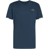 Adidas T-Shirt fonctionnel 'Freelift Pro' bleu foncé / argent