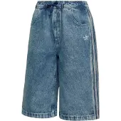 Adidas Firebird Enfant - Shorts, Bleu - Taille 159 - 164 CM - Denim de coton