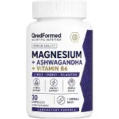 ZIMETER MAGNÉSIUM + ASHWAGANDHA + VITAMINE B6 - 30 gélules