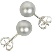Demarie Boucles d'oreilles gris argenté