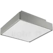 LEDS-C4 E27 Kossel plafonnier, polycarbonate, gris, 40 cm