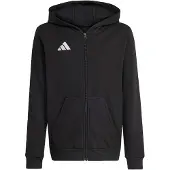 Adidas Entrada 26 Full Zip Sweatshirt Noir 15-16 Years Enfants