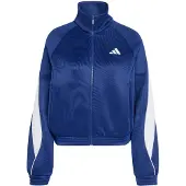 Adidas Stadium Tracktop Femme - Vestes Zippees, Bleu - Taille XL (46-48) - Poly Mesh