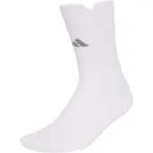 Adidas Chaussettes de sport 'TENNIS CREW CUSHIONED 1 PAIR PACK' gris clair / blanc