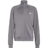Adidas Veste de survêtement 'Trefoil Essentials' pierre / blanc
