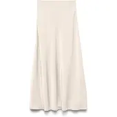 Vero Moda Miro High Waist Long Skirt Beige XL Femme
