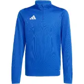 Adidas Entrada 26 Training Half Zip Sweatshirt Bleu 15-16 Years Enfants