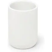 Umbra Gobelet de salle de bain en résine Junip blanc