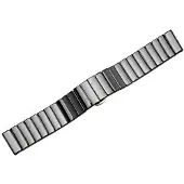 Beline Sangle solide (Acier inoxydable), Sangles de montre, Noir