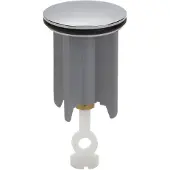 Hansgrohe Bouchon à ailettes pour mitigeur WT/bidet chromé , 92175000
