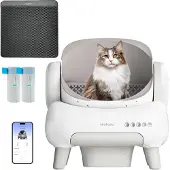Neakasa Litière automatique - - M1 - Grands chats - Blanc