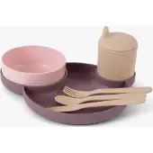 Dantoy - Tiny Dinner Set aubergine in foil (6081)