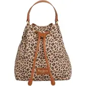 Pepe Jeans pour femme. PL0300056 Sac à main beige Ganya (OSFA), Casuel, Imprimé animal, Coton