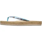 Roxy South Beach Iii Flip Flops Bleu EU 38 Femme