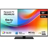 Panasonic TV-55W85BEZC (55", QLED, 4K), TV, Noir