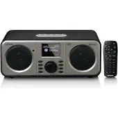Lenco DAR-030BK - Radio stéréo DAB+ FM avec Bluetooth - Noir