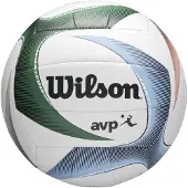 Wilson - Ballon de volley-ball « AVP PXL », logo PP7697 (5) (blanc)
