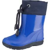 Beck Bottes en caoutchouc bleu / bleu foncé
