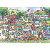 Gibsons Puzzle Chaos des caravanes 1000 pièces (1000 pièces)