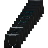 Normani Boxers bleu clair / noir