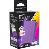 GameGenic : Matte Prime Sleeves (66x91 mm) - Purple - 100 sztuk