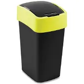 Keter Poubelle FLIP BIN 25 l noir/jaune