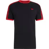 Adidas Originals 3 Stripes Short Sleeve T-shirt Noir XS Homme