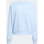 Adidas Sweat de sport bleu clair / blanc
