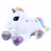 Rappa Grosse peluche licorne Funkie 85 cm