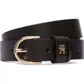 Tommy Hilfiger Ceinture 'TH Monogram' brun foncé