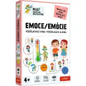 Trefl Le petit explorateur : jeu de société éducatif sur les émotions, dans une boîte de 19 x 29 x 4 cm
