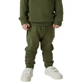 Name It Mini Pantalon 'Vimo' bleu marine / vert foncé / blanc