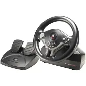 Subsonic Sv200 Steering Wheel And Pedals Argenté