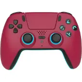 Freaks and Geeks Manette sans fil Rouge pour PS5 PS5 Slim PC Android et iOS