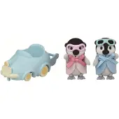 Sylvanian Families Baby Penguin Ride N Play Figures Multicolore Enfants