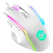 Speedlink Gaming Maus DECUS USB weiß retail - Maus - 12.800 dpi