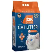Ak Catlitter Cat litter without scent 10 kg - (54997) (Absorption rapide, Agglomérant)