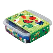 Hama Maxi 600 Et 1 Pegboard Fruits (8740) Kit De Loisirs Créatifs