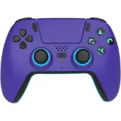 Freaks and Geeks Manette sans fil Violet pour PS5 PS5 Slim PC Android et iOS
