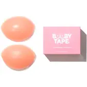 Booby Tape Silicone Inserts A-C Cup 1 Pair