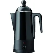C3 Percolateur Design Acier Noir 10kp