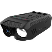 Nilox Caméra de vélo 3-en-1 avec éclairage et klaxon