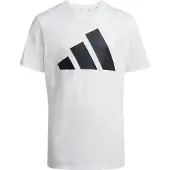 Adidas T-Shirt fonctionnel 'Essentials' noir / blanc