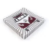 Vw-collect Serviettes de table, combi VW T1 « Stripes »