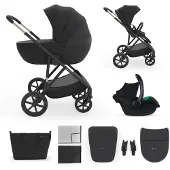 Kinderkraft Poussette combinée 3 en 1 Prime 3 Venezian Black