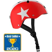 MOLTO Star Junior Helmet Rouge 48-53 cm Enfants