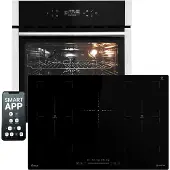 KKT Kolbe Cuisinière: 60cm Four encastrable EB8313HC + 77cm Plaque Induction IH87705FZ