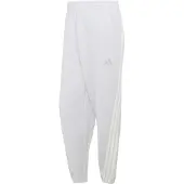 Adidas Pantalon de sport 'AK' gris chiné / blanc