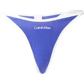 Calvin Klein Underwear String bleu / blanc