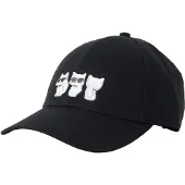 Karl Lagerfeld Casquette 'Ikon' noir / blanc